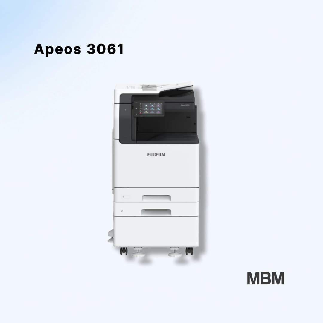 후지필름 Apeos 3061 사무실 흑백 복합기 렌탈 엠비엠