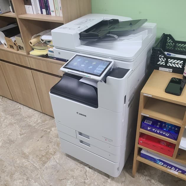 서울 가산동 제조업 사무실, 캐논 컬러 복합기 iR ADV DX C3926 설치 사례