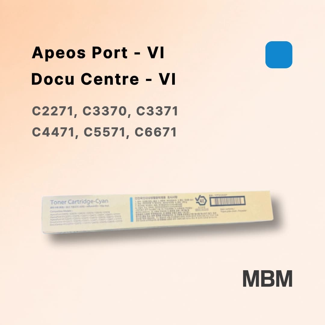 후지필름 AP -VI / DC -VI C2271 C3370 C3371 C4471 C5571 C6671 C771 파란색 토너 오늘출발