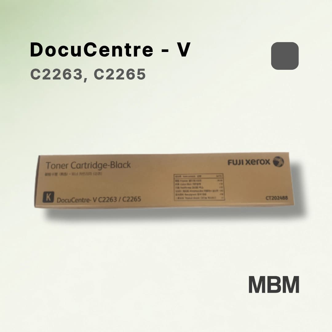 후지필름 DocuCentre -V 정품토너 C2060 C2560 C3060 검정색 CT202488