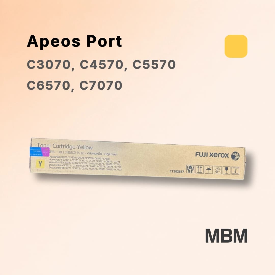 후지필름 Apeos Port 노란색 토너 C3070 C3570 C4570 C5570 C6570 C7070 오늘출발