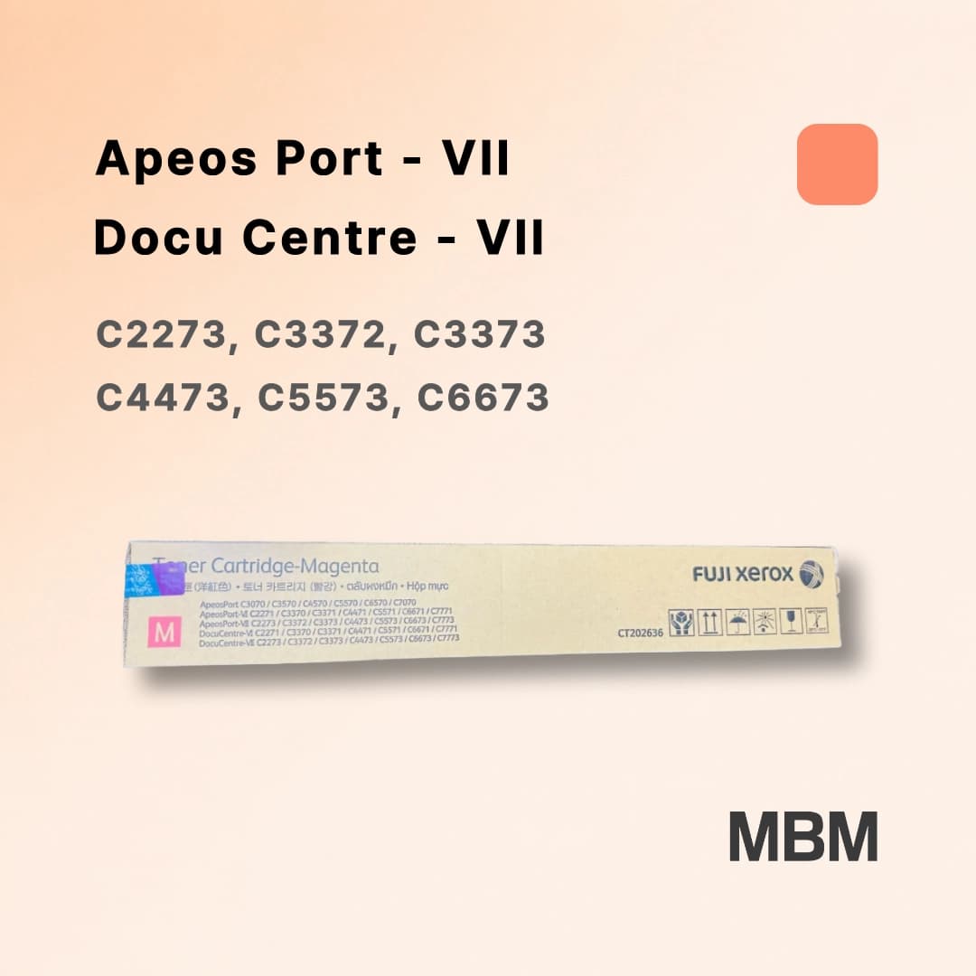 후지필름 AP -VII / DC -VII C2273 C3372 C3373 C4473 C5573 C6673 빨간색 토너 오늘출발