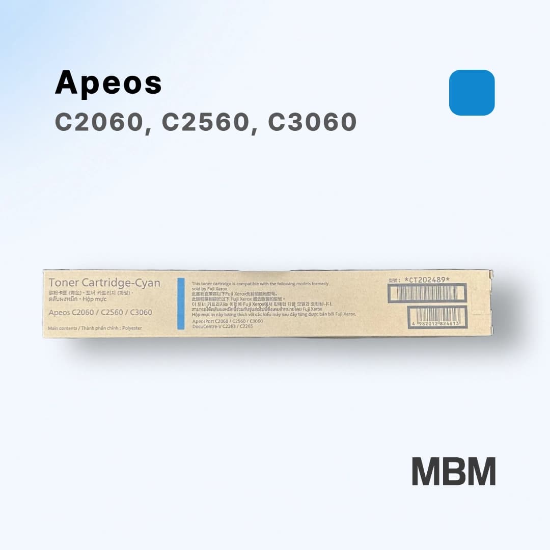 후지필름 Apeos C2060 C2560 C3060 정품 토너 C