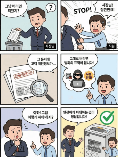 사무실 종이분쇄기 뭐가 더 유리할까?